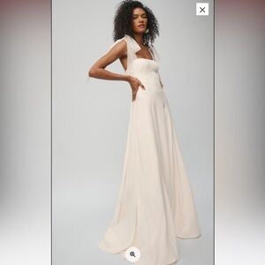 Reformation Balsam Dress in Ivory